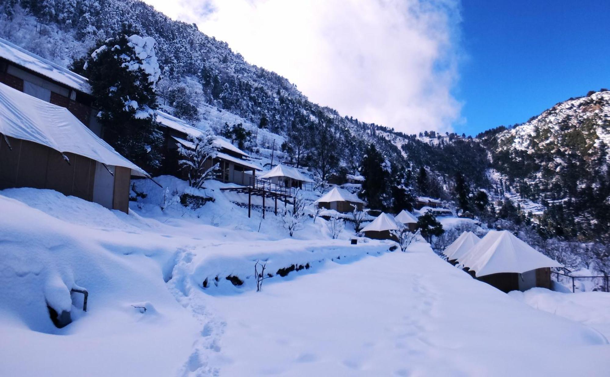 The Bugyal Hotel Kanatal Exterior foto