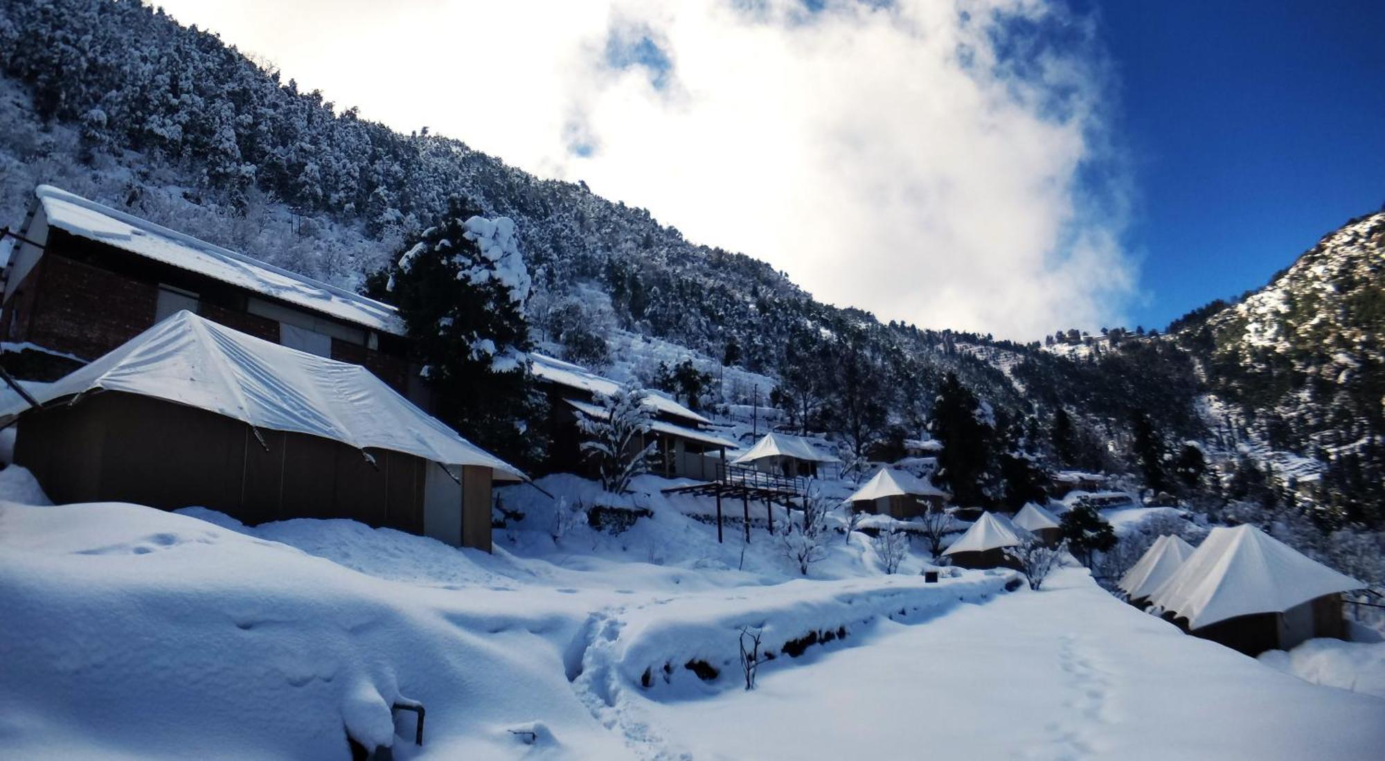 The Bugyal Hotel Kanatal Exterior foto